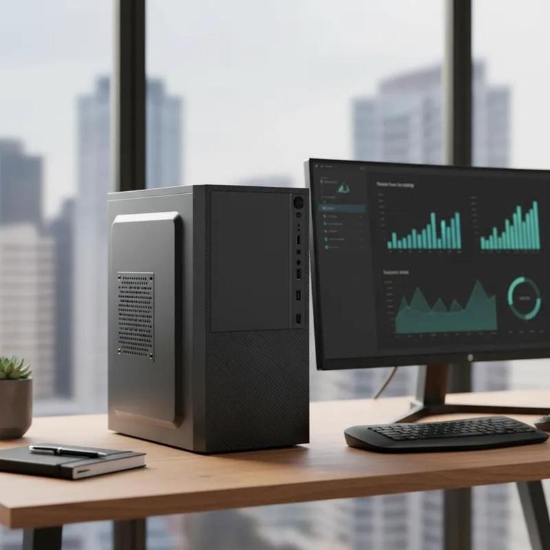 Computador de Escritório Desktop Office Intel Core i3-10100 8GB